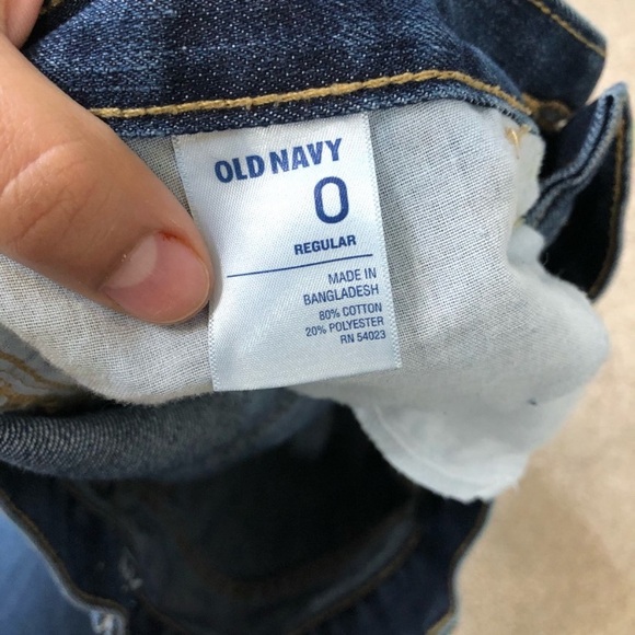 Old Navy Y2K Low Rise Cuffed Denim Shorts Size 0 - Picture 3 of 3